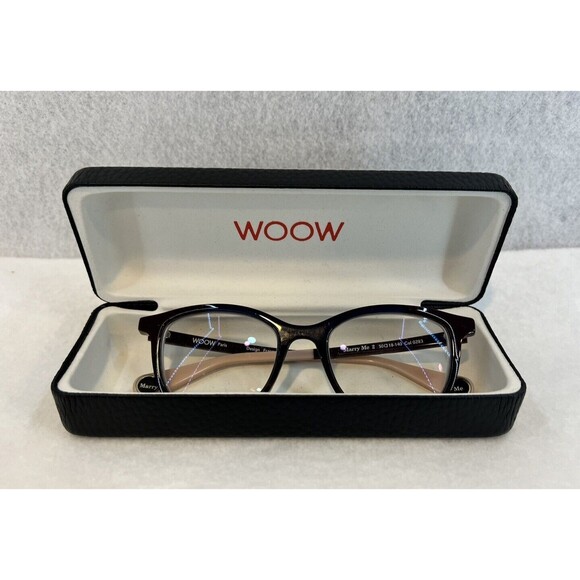 WooW Marry Me 2 Col 0283 50-18-140 Eyeglass Frames-Brown‎ - Picture 1 of 11